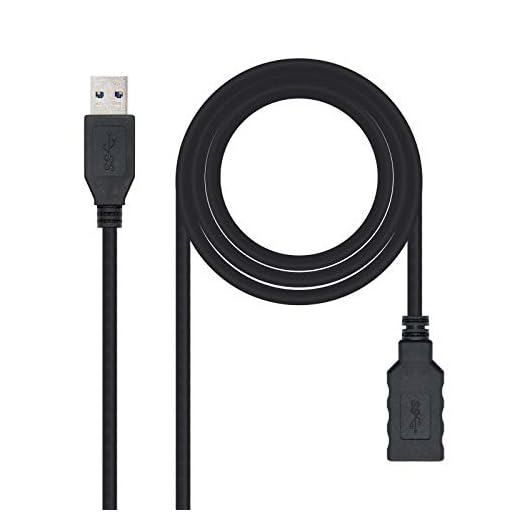 CABLE NC USB 3.0 1M A/M-A/H NEGRO