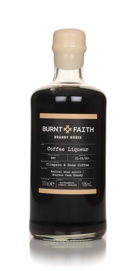 Burnt Faith Coffee Liqueur 70cl | Deep, Rich Coffee Spirit with Espresso and Mocha Notes | Perfect for Espresso Martinis and After Dinner Cocktails