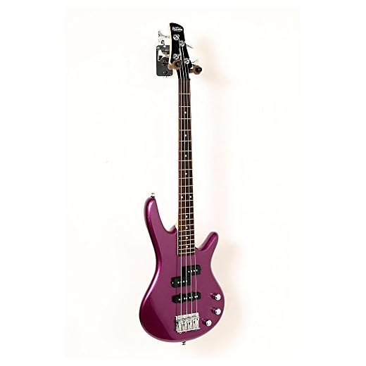 Ibanez GSRM20 Mikro Short-Scale Bass Guitar Level 2 Metallic Purple 888365230566