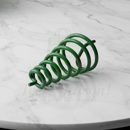 Image of Vastu Green Cone Anti-clockwise Spring for East Used to Enhance the Energy of Air Element |Size- 1.5Inch Approx (Pack of 9)