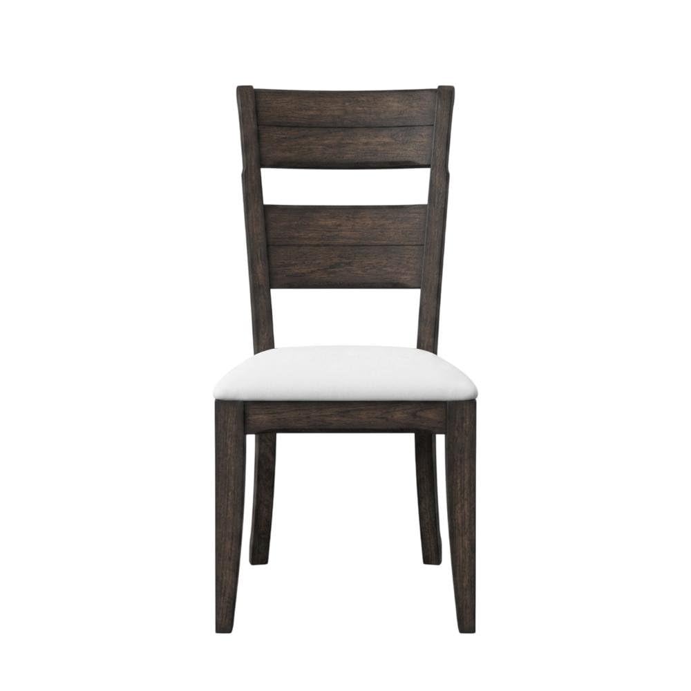 Solid Rubberwood Dining Chair with Elm Veneer Back by Furnifact – Rubberwood, Elm