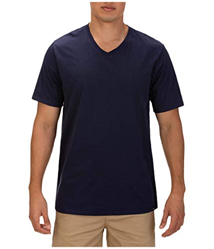 Hurley Men's Staple Short Sleeve Premium V-Neck T-Shirt, Obsidian, X-Large
