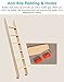 Bed Ladder for Elderly Bed Ladder Natural Wooden Rv Car Boat Step Ladder, Dorm Loft Bed Attic Platform Bunk Bed Ladder, Extra Wide RV Ladder with Hook Retainer & Non-Slip Rubber Foot Pads ( Size : 44c