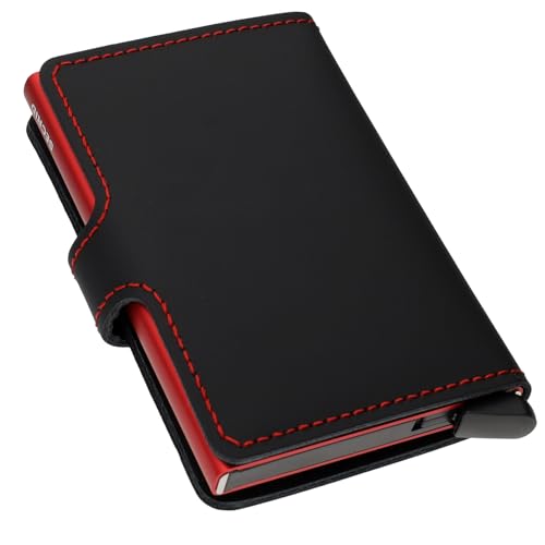 Image of Secrid Compact Wallet MM, BK /RD, One Size