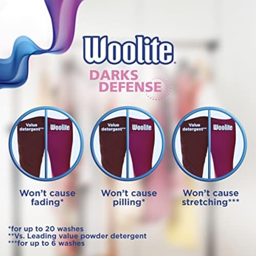 image for Woolite Darks Defense Liquid Laundry Detergent, Light Fresh Scent, 66 