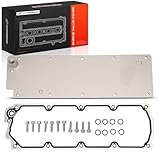 A-Premium LS Gen 4 (IV) Valley Cover Plate Kit, Non AFM/DOD Block Off Plate, Compatible with 2007-2013 Chevy GMC Cadillac Silverado Sierra SUV, LS2 LS3 LS7 L92, 4.8L 5.3L 6.0L 6.2L, Replace # 12598832