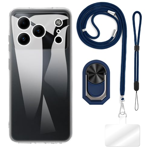 ESACMOT [4 in 1] P[X Doogee Note 56 Pro Ƃ̌݊AXgbvAXgohAOtAϏՌیJo[spZbg (NAP[X + u[Zbg)