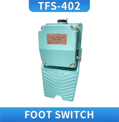 Interrupteur à pédale TFS-402 à réinitialisation automatique robuste