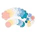 32 Wool Blend Felt 3D Roses Die Cut Applique Flowers - Spring Vacation OTR Felt Made in USA