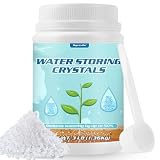 3LB Water Storing Crystals for Plants with Spoon, Water Gel Solves Plant Over-Watering and Drought Problems, Keeps The Soil Moist, Small Water Storing Polymer Crystals for Plants Candle - by Oycevila