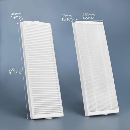 QWORK® Filterset G4 und F7 Kompatibel mit Lüftungsgeräte Comfoair Q350 Q450 Q600 – Hochwertiger Luftfilter für optimale Luftqualität