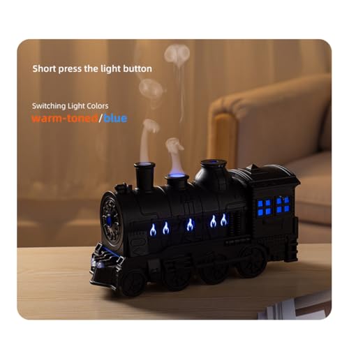 Difusor aromático eléctrico vintage diseño tren 300ml miniatura 5