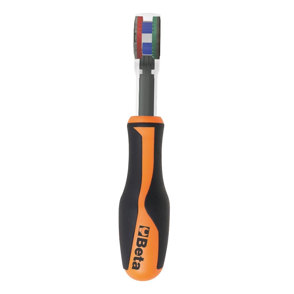 Beta 900/58 - Cricchetto reversibile con impugnatura rotante con attacco quadro maschio 1/4" meccanismo a 52 denti
