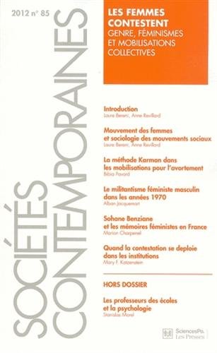 SOCIÉTÉS CONTEMPORAINES NO.85 [Paperback]