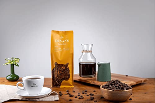 Image of 1962 Devan's South Indian Early Bird Special Blend Filter Coffee Beans: Coffee : 100%, (Medium Roast) 500 Gms (Beans), Bag
