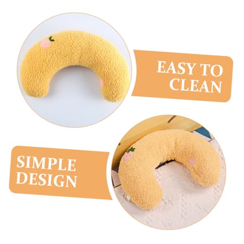 BESPORTBLE 2 Pçs Em Forma U Gato Pescoço Proteçã Pequeno Adorável Animal Estimação Dormir Almofada P