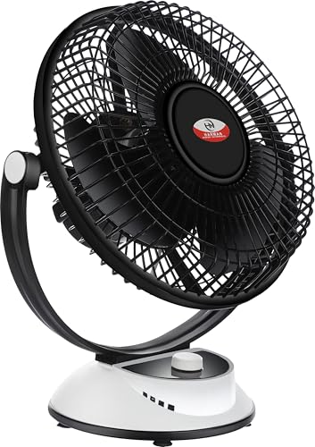 Image of HM Wave Table Fan P1 300 MM Home & Office | Ultra High Speed 12 Inch 3 Blade | High Air Delivery | 3 Speed Setting | Star Rated Teble Fan | 1 Year Warranty 【BLACK】
