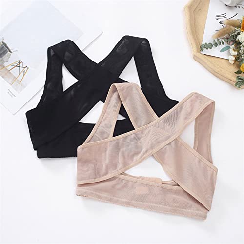 Corrector de postura con soporte de pecho para mujer, chaleco corrector que realza el busto 3
