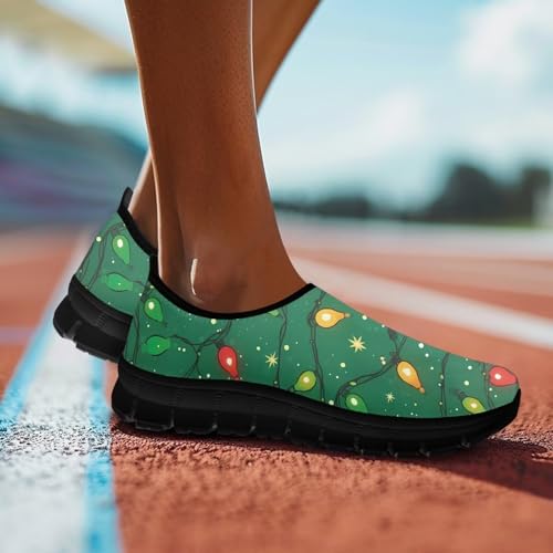 Image of Women's Loafers Slip On Slip Shoe Casual Walking Shoes Non Slip Work Shoes Mesh Athletic Sneakers