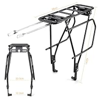 CXWXC Fahrrad Gepäckträger Hinten mit Reflektor MTB Gepäckträger maximaler Belastung 27kg Fahrradgepäckträger für 26-29 Zoll – Ansicht 2