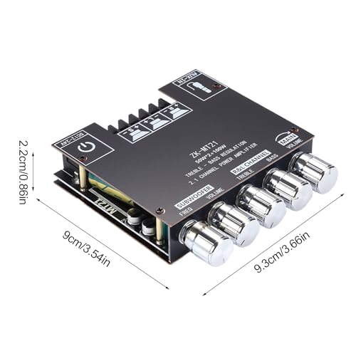 Módulo amplificador con subwoofer 100W para mejorar tu audio 5