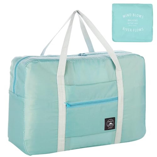 Foldable Travel Duffel Bag Green