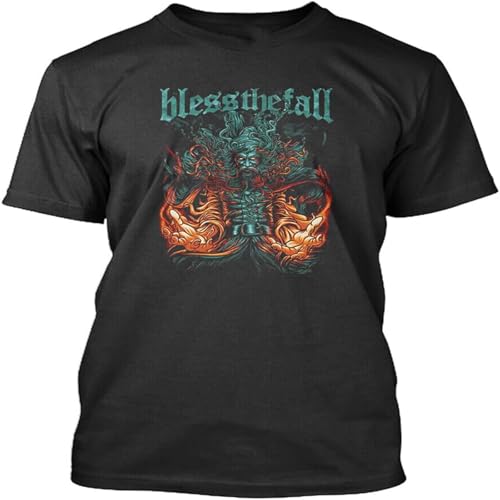 Photo de GUANJIE Best Blessthefall American Music Song T-Shirt Black 3XL