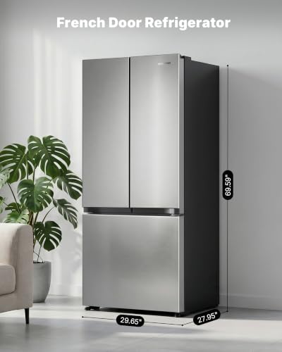 Upstreman 18.2 Cu.Ft French Door