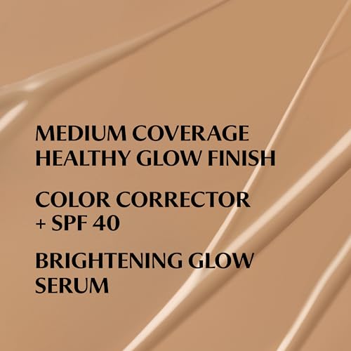 Image of IT Cosmetics CC+ Nude Glow SPF 40 - Medium Coverage Foundation, 2% Niacinamide + Hyaluronic Acid Brightening Glow Serum, Lightweight Up to 24H Hydration, Normal to Dry & Mature Skin - 1.08 fl oz