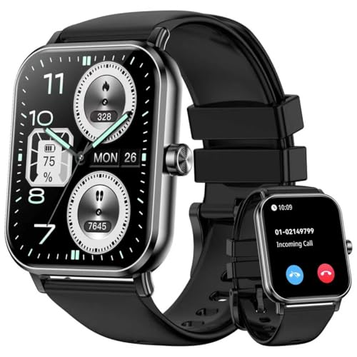 Smart Watch for Men Women, 1.85' HD Touch Screen Fitness Tracker (Answer/Make Call) 120+ Sport...
