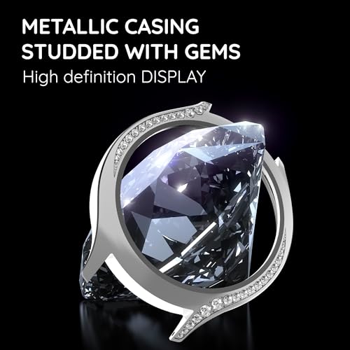 Image of Pebble Ritz 1.19 inch (3.02 cm) HD Display, BT Calling, Female Health, Heart Rate Monitoring, Zen Mode, Multiple Watch Faces, AI Voice Assitance, Multiple Sports Mode - Metal Silver