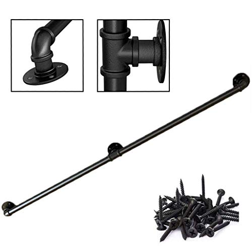 Simple Style Non-Slip Handrail-Complete Tool Kit, Attic Elderly Non-Slip Handrail Corridor Support Rods, Length 25～600cm (Size : 550cm)