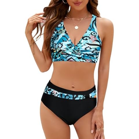 SEAFORM Women's Vintage Wrap Front Bikini Cover