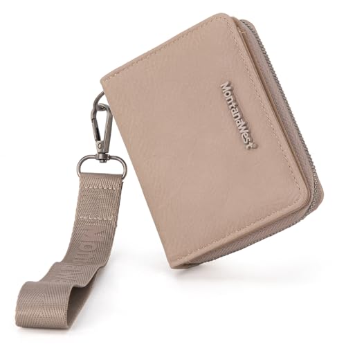 Image of Montana West Small Wallet for Women Female Ladies with a Detachable Wristlet Women's Wallet with Rfid Blocking Lining Minimalist Lightweight & Easy to Carry