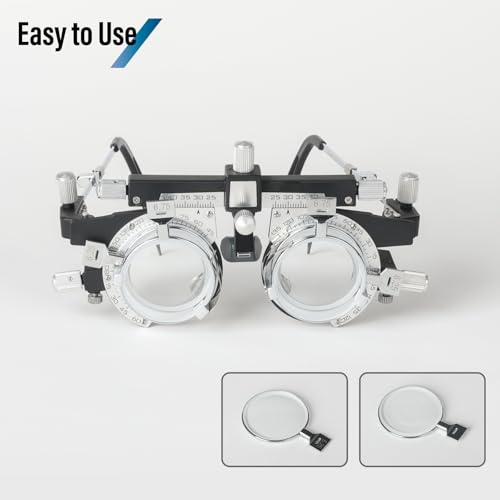 Image of Professional 16-Pack Trial Lens Set for Eyeglasses | -6.25 to -9.25 D Negative Sphere Diopters | Boxed Set for Optometrists, Ophthalmologists, and Optical Laboratories 16B1