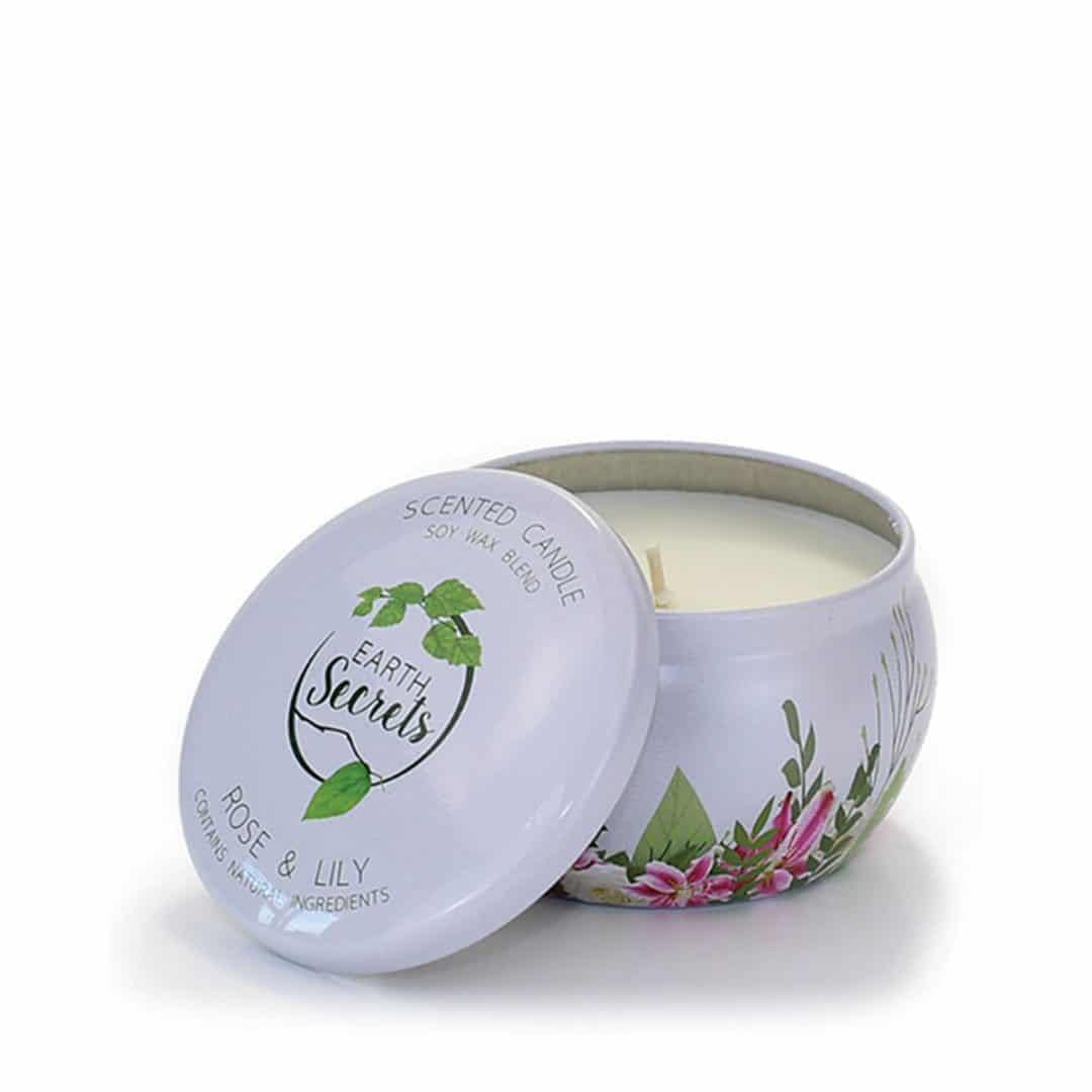 Ashleigh And Burwood Ashleigh & Burwood - Earth Secrets Candle - Rose & Lily