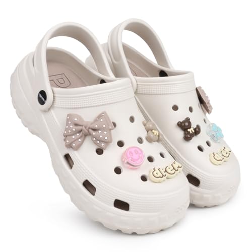 Image of CASSIEY Women's and Girl's Classic Platform Clogs Sandal for Girl's