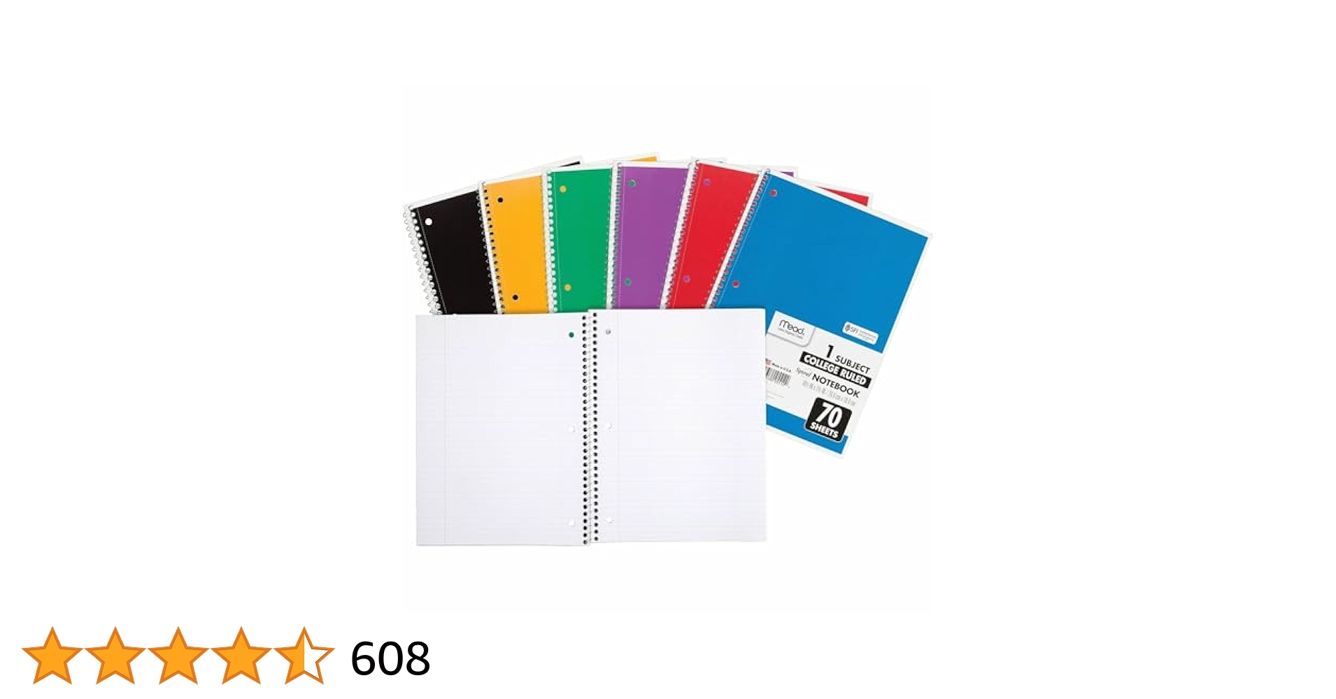 RHODIA oxford スパイラルノート 6冊セット