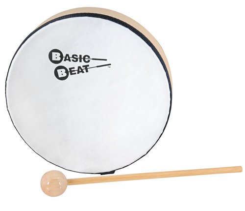 Basic Beat BB106 6 Pre-Tuned Frame Drum - Quality Sound and Value - Perfect for Rhythms with Hands or Mallets