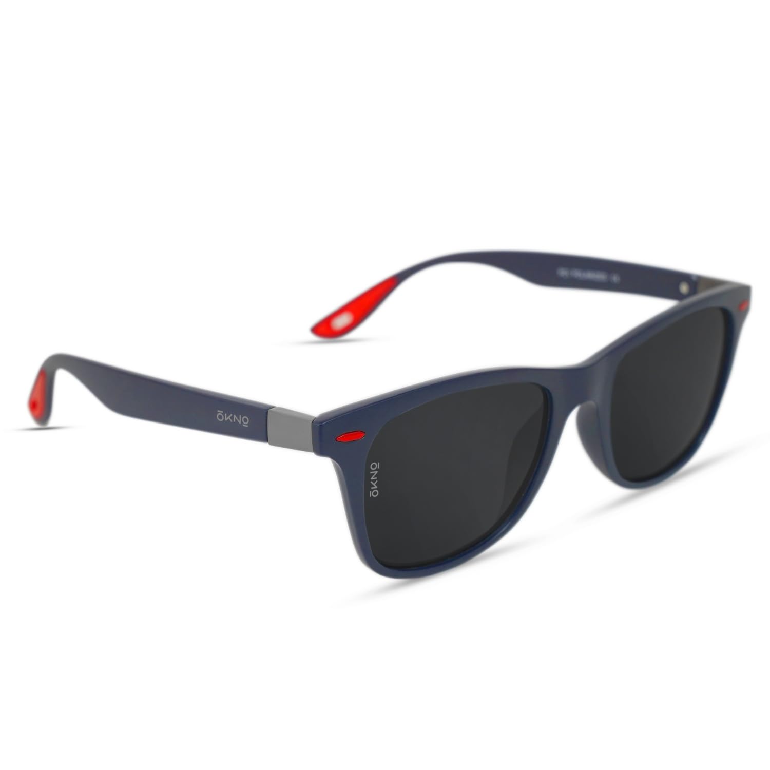 OKNO | Polarized Full Rim Square Branded Stylish Sunglasses For Men & Women | 100% UV Protection Shades | Cricket Sports Cycling Driving | Medium | Spidey