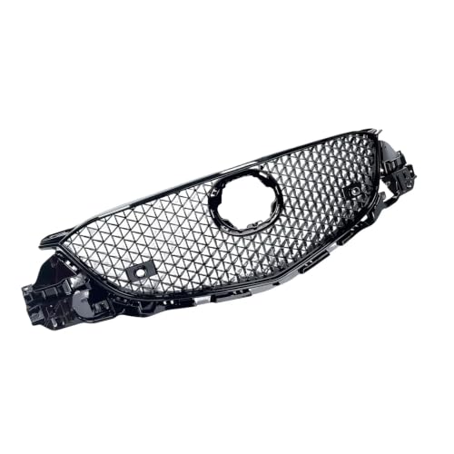 Grille de course double barre pour Mazda CX5 2013-2016 calandre noir brillant
