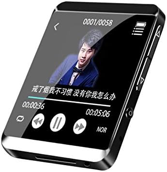 RUIZU M5 MP3 Player displaying music playback screen