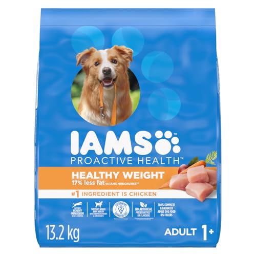 IAMS Proactive Health Adult Healthy Weight Control Dry Dog Food - with Real Chicken & Whole Grain - 13.20kg (29.1LB) Bag image 4