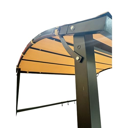 Garden Winds LCM2034B-RS Custom Fit Replacement Canopy Top Cover Compatible With The Cobana Ca-Gz-N01/N02/N03/N09 8' X 4.6' Grill Gazebo thumb #8