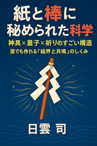 紙と棒に秘められた科学──神具×量子×祈りのすごい構造: 誰でも作れる「結界と共鳴」のしくみのサムネイル