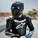 Alpinestars Supertech R10 Solid Helmet, Carbon Shell, CE-Certified, Advanced Ventilation & Fit, XL, Black Carbon Mattee & Glossy