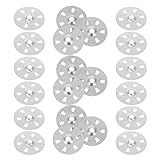Polyvalence d'utilisation : Conçues pour convenir à plusieurs matériaux, ces rondelles s'adaptent aussi bien aux panneaux en mousse, aux plaques de plâtre qu'aux isolants rigides, offrant ainsi solution fiable pour diverses applications de bricolage et rénovation