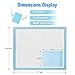 OBloved Baby Disposable Changing Pad, 30 Pack,24X 18in Incontinence Pads Pet Training and Puppy Pads Portable Diaper Changing Table & Mat,Breathable Waterproof Absorbent Changing Mat for Baby