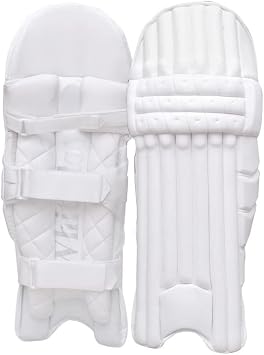 Whitedot Cricket Batting Legguard - Cricket Batting Pads - Versed White YRH