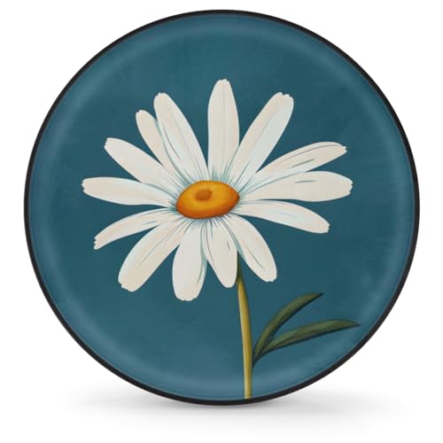 Image of Spare Tire Cover for RV Trailer, Flower Daisy Tire Covers Universal Fit for Travel Trailer Camper Jeep RV SUV Truck Waterproof Wheel Cover (16 inch for Diameter 29 inch - 31 inch)